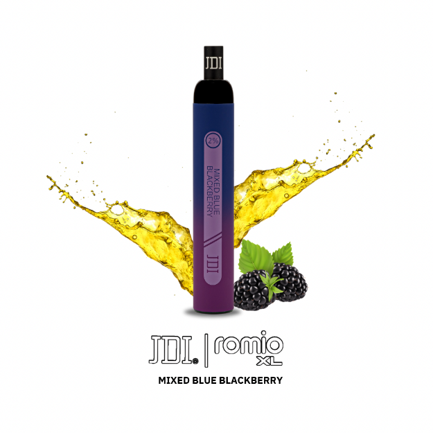 Picture of JDI ROMIO XL-800PUFF-20MG-MIXED BLUE BLACKBERRY