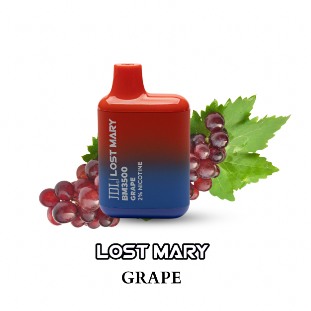 Picture of JDI LOST MARY BM-3500PUFF-20MG-SAKURA GRAPE