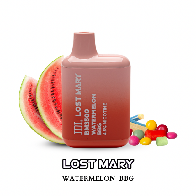 Picture of JDI LOST MARY BM-3500PUFF-45MG-WATERMELON BBG
