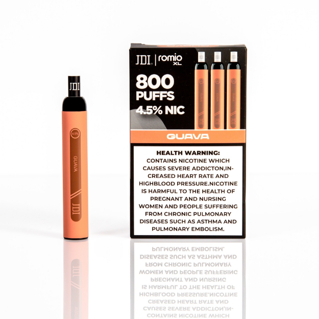 Picture of JDI ROMIO XL-800PUFF-45MG-GUAVA