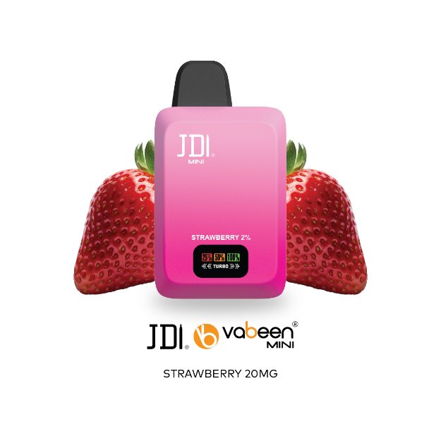 Picture of JDI VABEEN MINI-900PUFF-20MG-STRAWBERRY