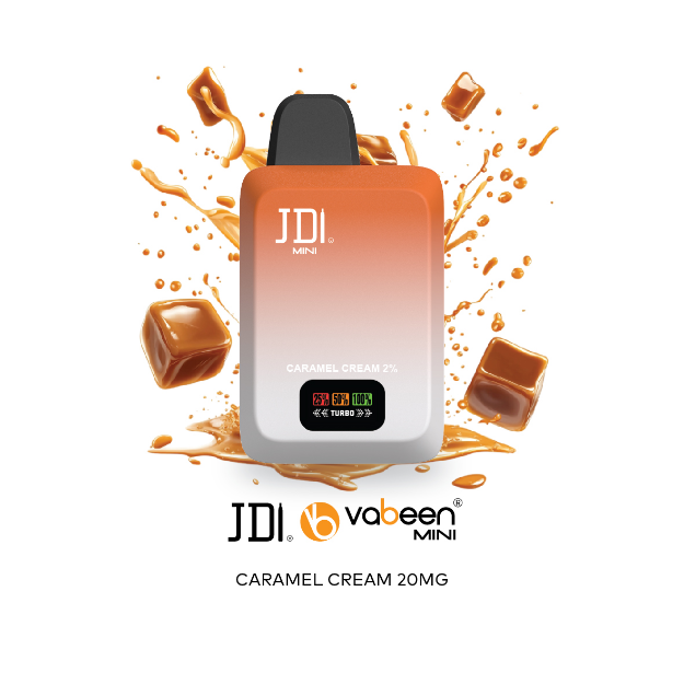 Picture of JDI VABEEN MINI-900PUFF-20MG-CARAMEL CREAM