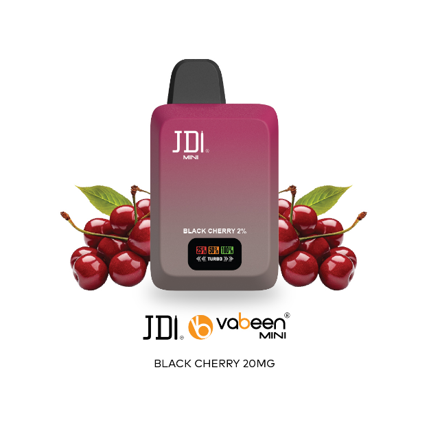Picture of JDI VABEEN MINI-900PUFF-20MG-BLACK CHERRY