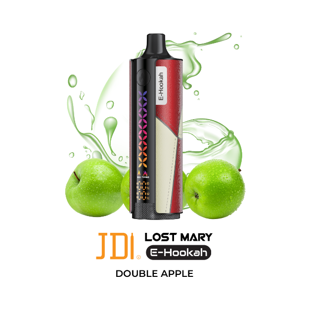 Picture of JDI LOST MARY E HOOKAH-30000PUFF-6MG-DOUBLE APPLE