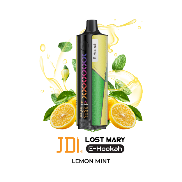 Picture of JDI LOST MARY E HOOKAH-30000PUFF-6MG-LEMON MINT