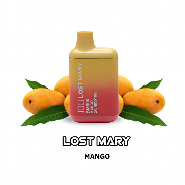 Picture of JDI LOST MARY BM-800PUFF-20MG-MANGO