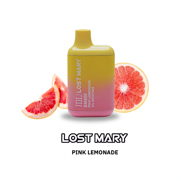 Picture of JDI LOST MARY BM-800PUFF-20MG-PINK LEMONADA