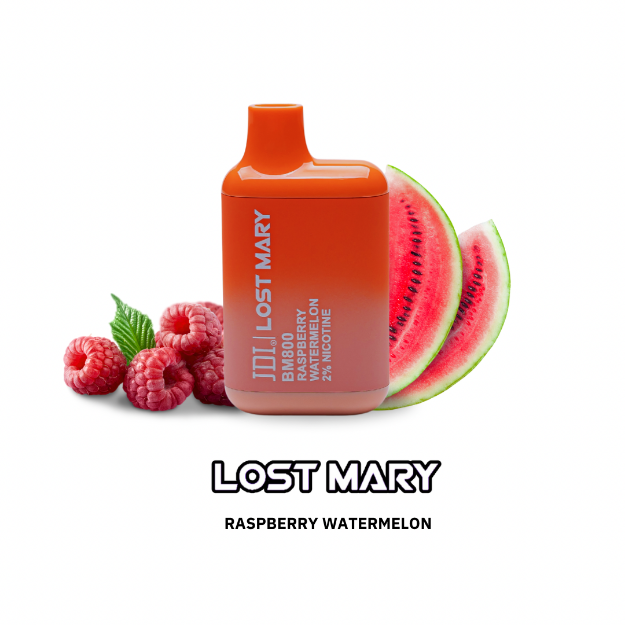 Picture of JDI LOST MARY BM-800PUFF-20MG-RASPBERRY WATERMELON