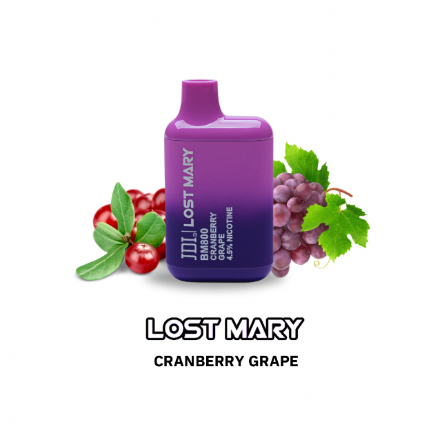 Picture of JDI LOST MARY BM-800PUFF-45MG-CRANBERRY GRAPE