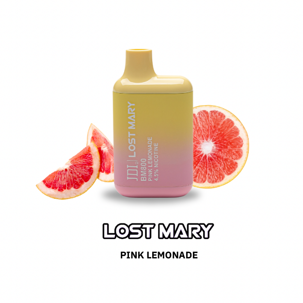 Picture of JDI LOST MARY BM-800PUFF-45MG-PINK LEMONADA