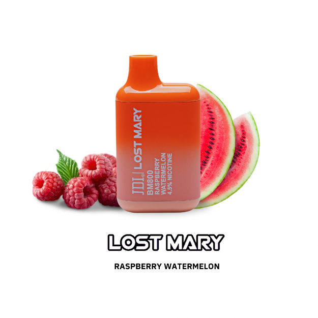 Picture of JDI LOST MARY BM-800PUFF-45MG-RASPBERRY WATERMELON