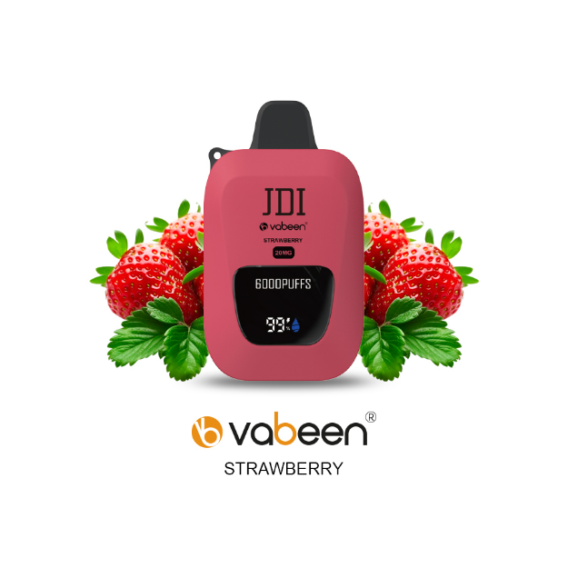 Picture of JDI VABEEN-6000PUFF-20MG-STRAWBERRY