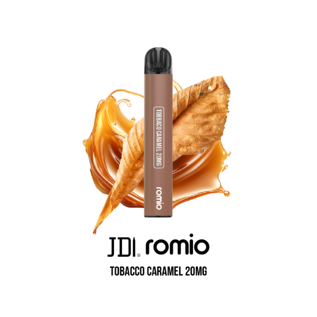 Picture of JDI ROMIO ONE-900PUFF-20MG-TOBACCO CARAMEL